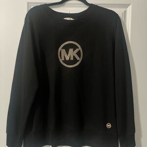 Michael Kors Black Crewneck Sweater